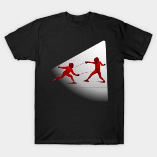 Fencing red T-Shirt